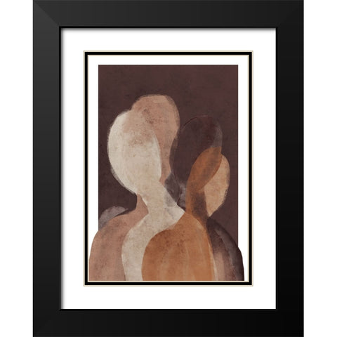 The Unknown Black Modern Wood Framed Art Print with Double Matting by Treechild
