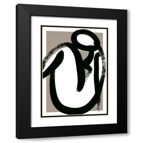 Closer Black Modern Wood Framed Art Print with Double Matting by Treechild