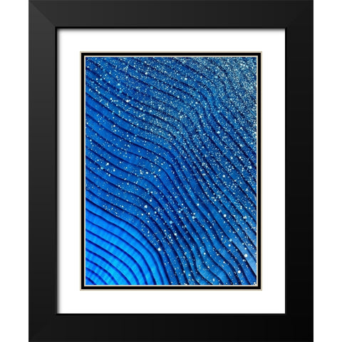 Star Light Star Bright Black Modern Wood Framed Art Print with Double Matting by Mann, Tara