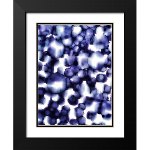 Frostbite Black Modern Wood Framed Art Print with Double Matting by Mann, Tara