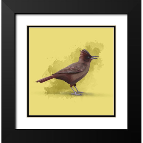 Cachalote castaApo Black Modern Wood Framed Art Print with Double Matting by Caballero, Franco