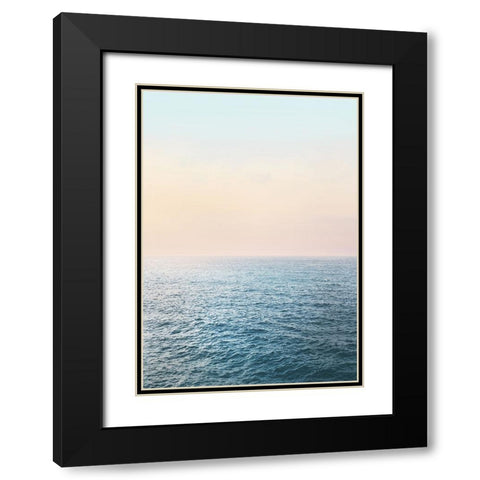 Peaceful Black Modern Wood Framed Art Print with Double Matting by Pienaar, Kathrin