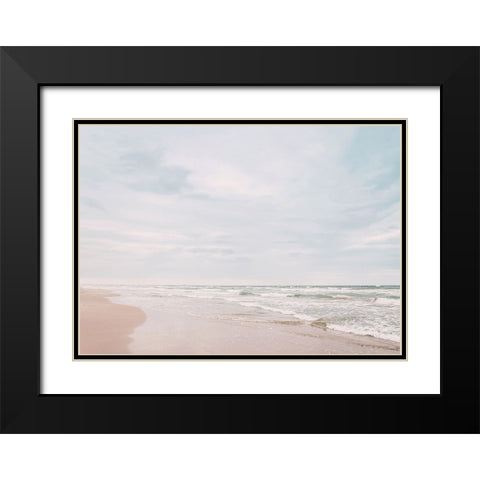At the coast Black Modern Wood Framed Art Print with Double Matting by Pienaar, Kathrin