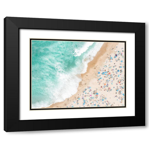 Summer Days Black Modern Wood Framed Art Print with Double Matting by Pienaar, Kathrin