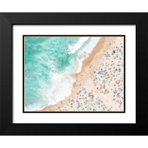 Summer Days Black Modern Wood Framed Art Print with Double Matting by Pienaar, Kathrin