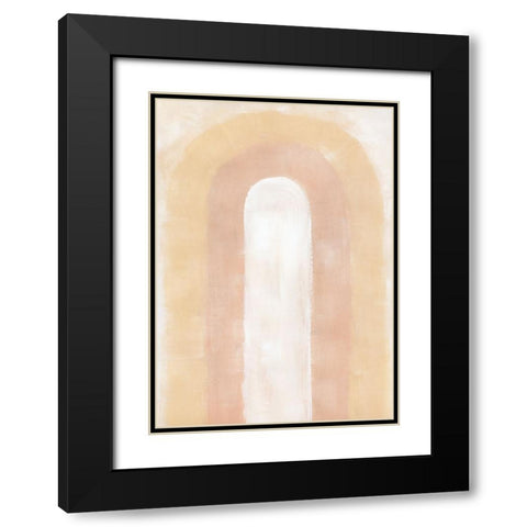 Myung arches Black Modern Wood Framed Art Print with Double Matting by Laiz Blursbyai, Rosana