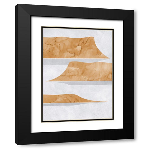 Abstract lake Powell view Black Modern Wood Framed Art Print with Double Matting by Laiz Blursbyai, Rosana