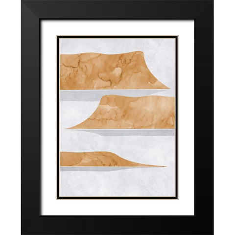 Abstract lake Powell view Black Modern Wood Framed Art Print with Double Matting by Laiz Blursbyai, Rosana