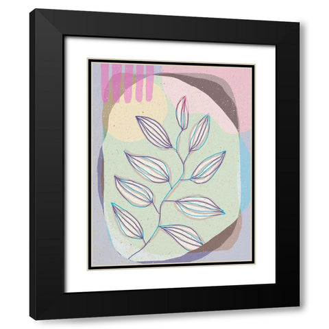 High Hopes Black Modern Wood Framed Art Print with Double Matting by Demir, Aylin