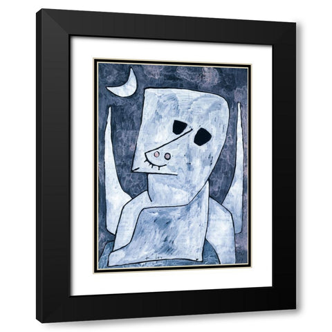 Angel Applicant 1939 Black Modern Wood Framed Art Print with Double Matting by Pictufy