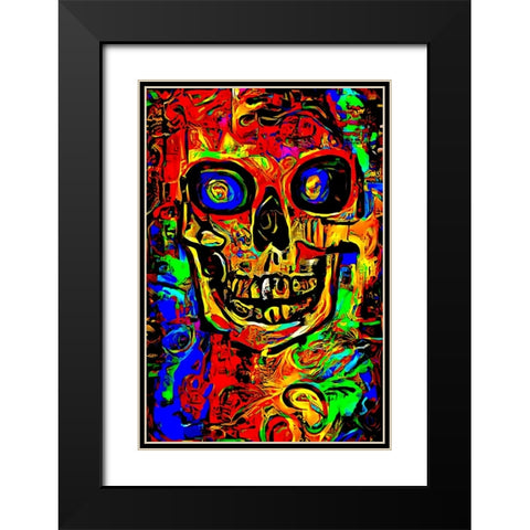 End Black Modern Wood Framed Art Print with Double Matting by Baco, Velibor