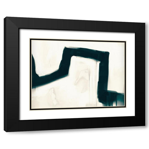 Bridge Black Modern Wood Framed Art Print with Double Matting by Hobday, Dan