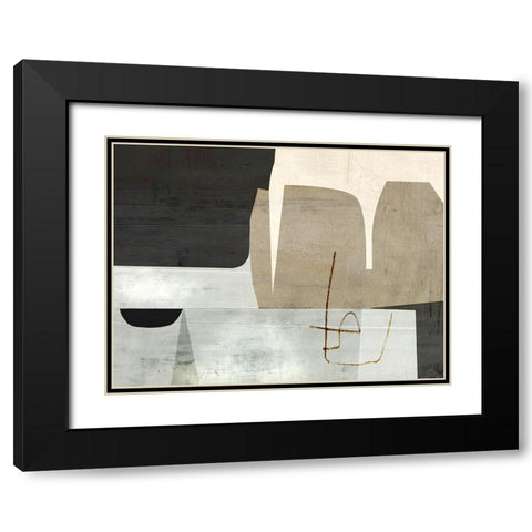 Change Black Modern Wood Framed Art Print with Double Matting by Hobday, Dan