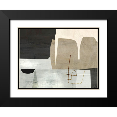 Change Black Modern Wood Framed Art Print with Double Matting by Hobday, Dan