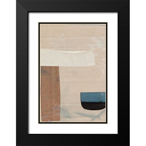 Sauna Black Modern Wood Framed Art Print with Double Matting by Hobday, Dan