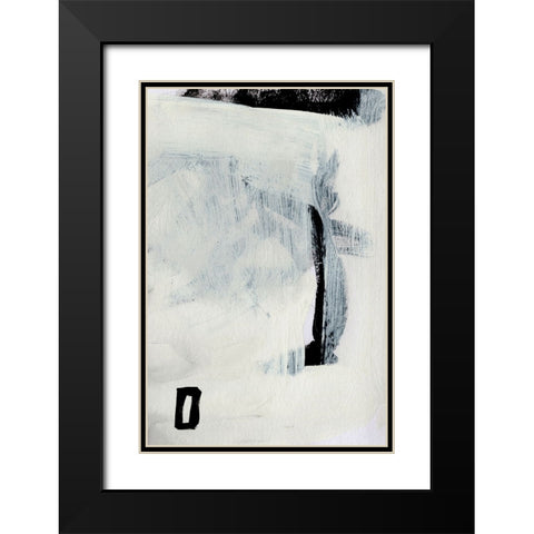 Beyond Black Modern Wood Framed Art Print with Double Matting by Hobday, Dan