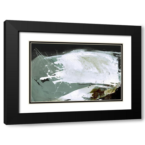Open Sea Black Modern Wood Framed Art Print with Double Matting by Hobday, Dan