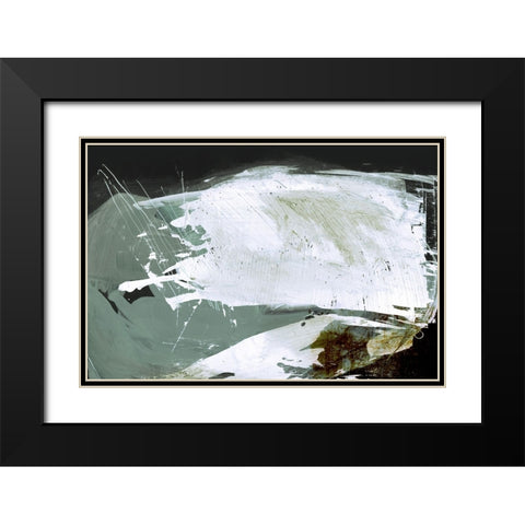 Open Sea Black Modern Wood Framed Art Print with Double Matting by Hobday, Dan