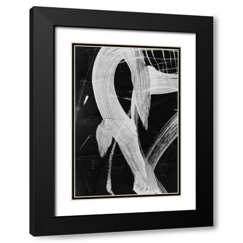 Sinking Black Modern Wood Framed Art Print with Double Matting by Hobday, Dan