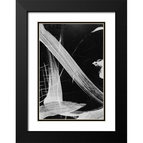Sinking No2 Black Modern Wood Framed Art Print with Double Matting by Hobday, Dan