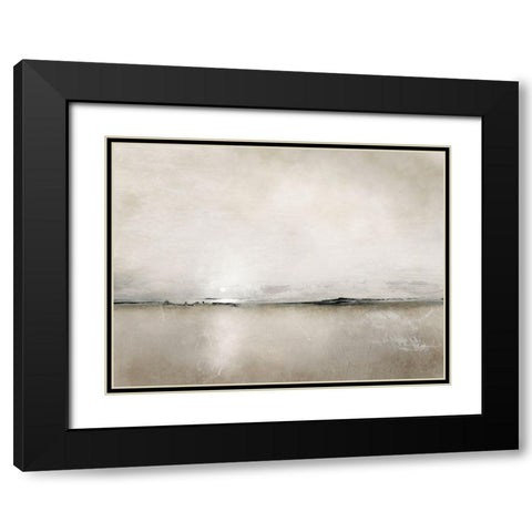 Sunlight Bay Black Modern Wood Framed Art Print with Double Matting by Hobday, Dan
