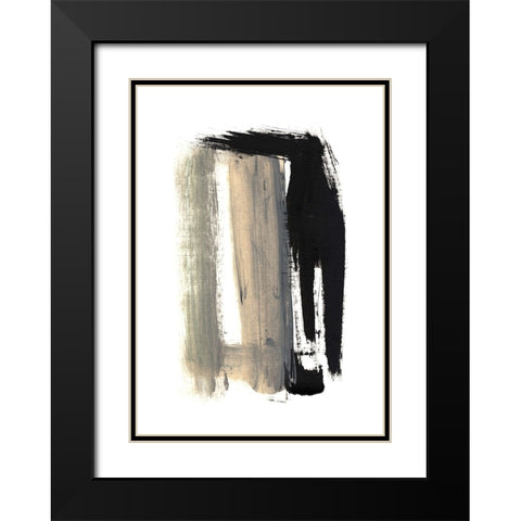 Alley Black Modern Wood Framed Art Print with Double Matting by Hobday, Dan