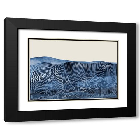 Harvest Black Modern Wood Framed Art Print with Double Matting by Hobday, Dan