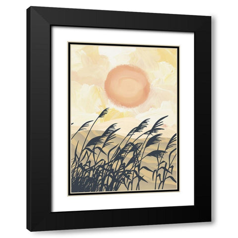 Zuri Madaki Black Modern Wood Framed Art Print with Double Matting by Roze, Fadil