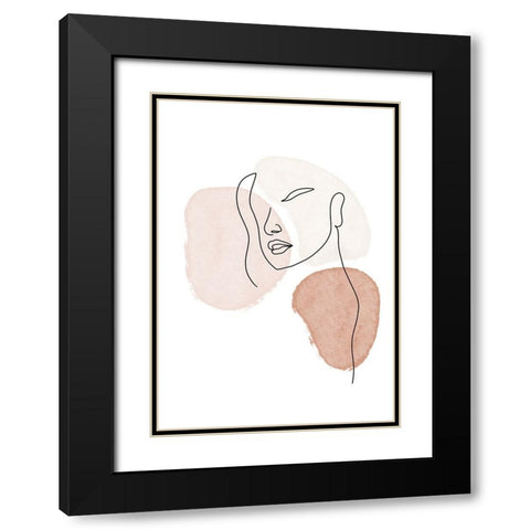 Untitled Black Modern Wood Framed Art Print with Double Matting by Boulova, Veronika