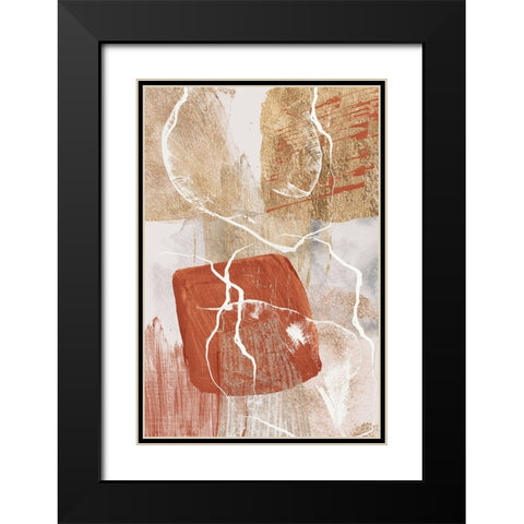Golden globe 1 Black Modern Wood Framed Art Print with Double Matting by Ann Moss, Sally
