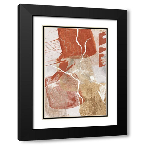 Golden globe 3 Black Modern Wood Framed Art Print with Double Matting by Ann Moss, Sally