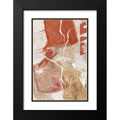 Golden globe 3 Black Modern Wood Framed Art Print with Double Matting by Ann Moss, Sally