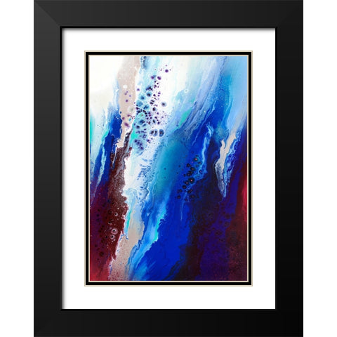 Acclivity Black Modern Wood Framed Art Print with Double Matting by Storms, Alyson