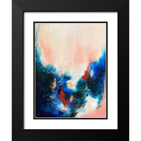 Botanical Vision Part B Black Modern Wood Framed Art Print with Double Matting by Storms, Alyson