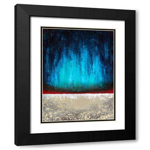 Formation Black Modern Wood Framed Art Print with Double Matting by Storms, Alyson