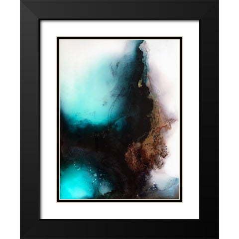Fortune Black Modern Wood Framed Art Print with Double Matting by Storms, Alyson