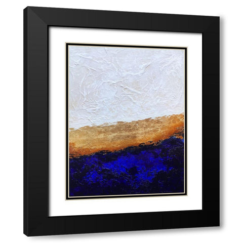 Framework Black Modern Wood Framed Art Print with Double Matting by Storms, Alyson