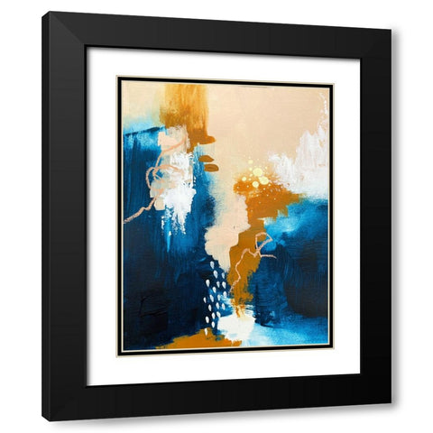 Harvest Reflections 1 Black Modern Wood Framed Art Print with Double Matting by Storms, Alyson
