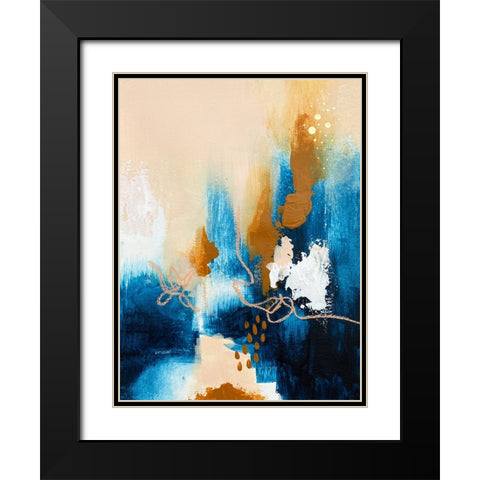 Harvest Reflections 3 Black Modern Wood Framed Art Print with Double Matting by Storms, Alyson