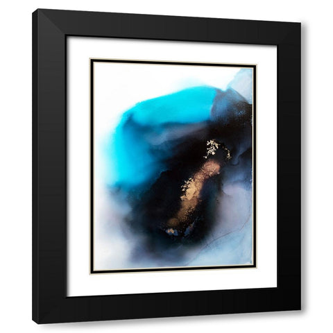 Inception Black Modern Wood Framed Art Print with Double Matting by Storms, Alyson