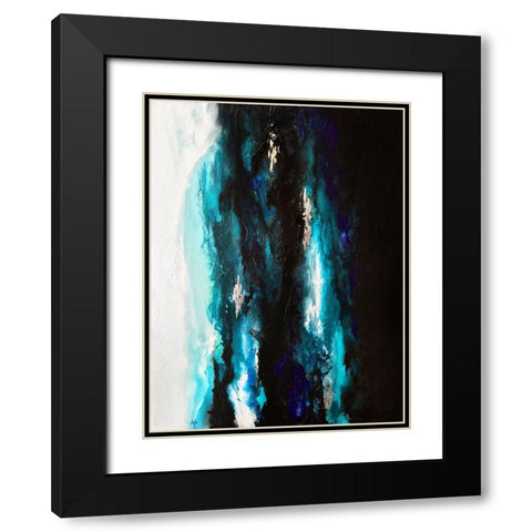Into the Light Black Modern Wood Framed Art Print with Double Matting by Storms, Alyson