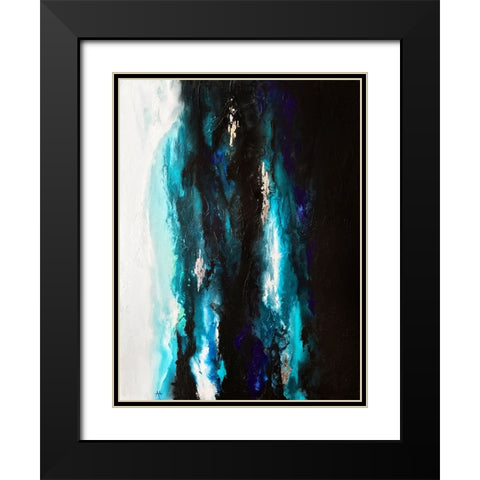 Into the Light Black Modern Wood Framed Art Print with Double Matting by Storms, Alyson