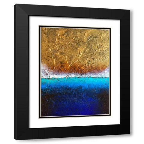 Relic Black Modern Wood Framed Art Print with Double Matting by Storms, Alyson