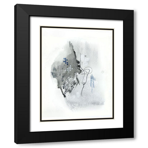 Silver Springs 2 Black Modern Wood Framed Art Print with Double Matting by Storms, Alyson