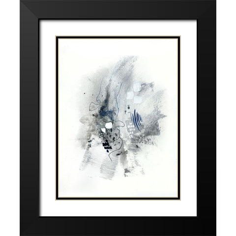 Silver Springs 3 Black Modern Wood Framed Art Print with Double Matting by Storms, Alyson
