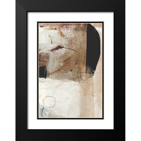 Go With It No2 Black Modern Wood Framed Art Print with Double Matting by Hobday, Dan