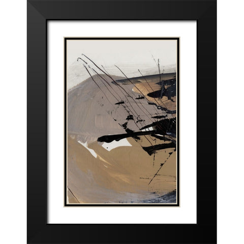 Snap No1 Black Modern Wood Framed Art Print with Double Matting by Hobday, Dan
