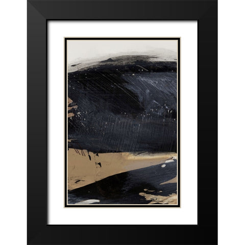 Snap No2 Black Modern Wood Framed Art Print with Double Matting by Hobday, Dan