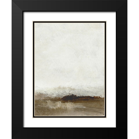 Away from hear No2 Black Modern Wood Framed Art Print with Double Matting by Hobday, Dan