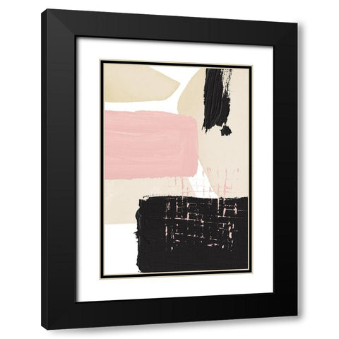 Expression of calm-1 Black Modern Wood Framed Art Print with Double Matting by Ann Moss, Sally